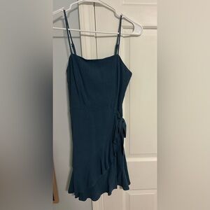 Altar'd State Blue Asymmetrical Sheath Dress